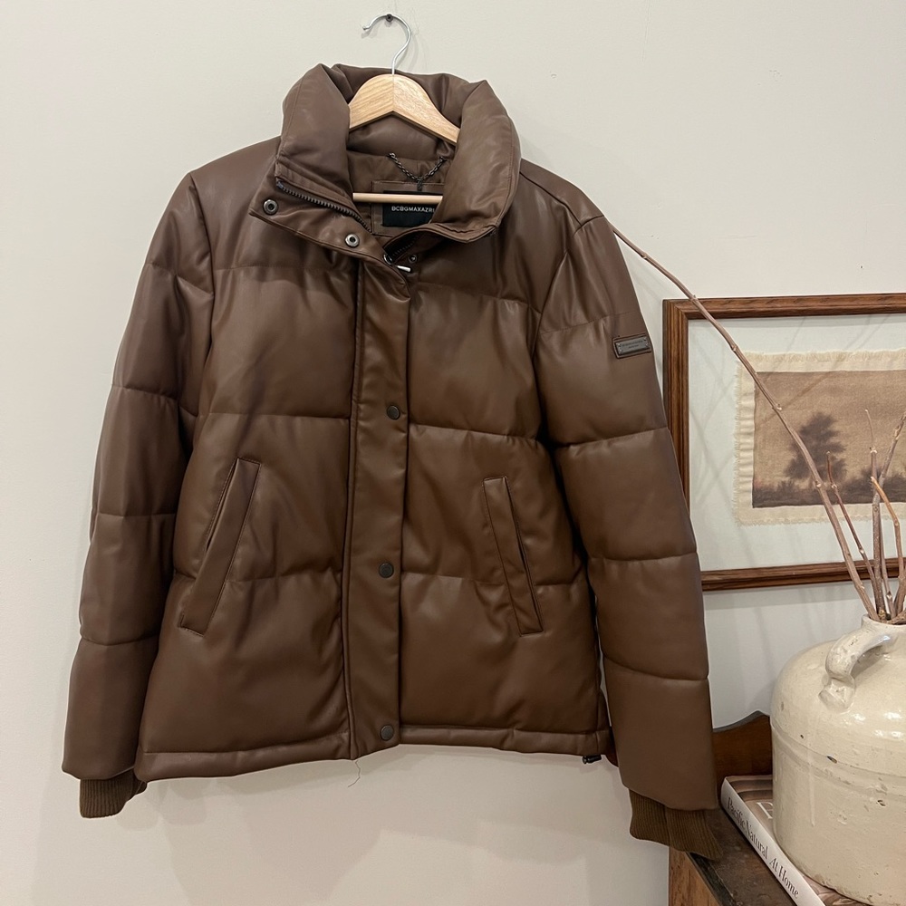 Brown puffer Coat